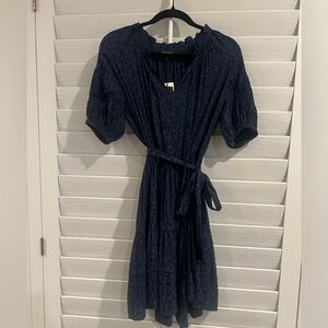Current Air navy blue short sleeve dress. Brand new with tags.